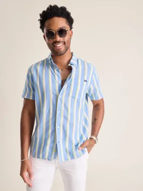 The Stripe It Down (Resort Weave Friday Shirt)