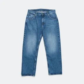 5 Pocket Jean - Indigo Bleach Wash