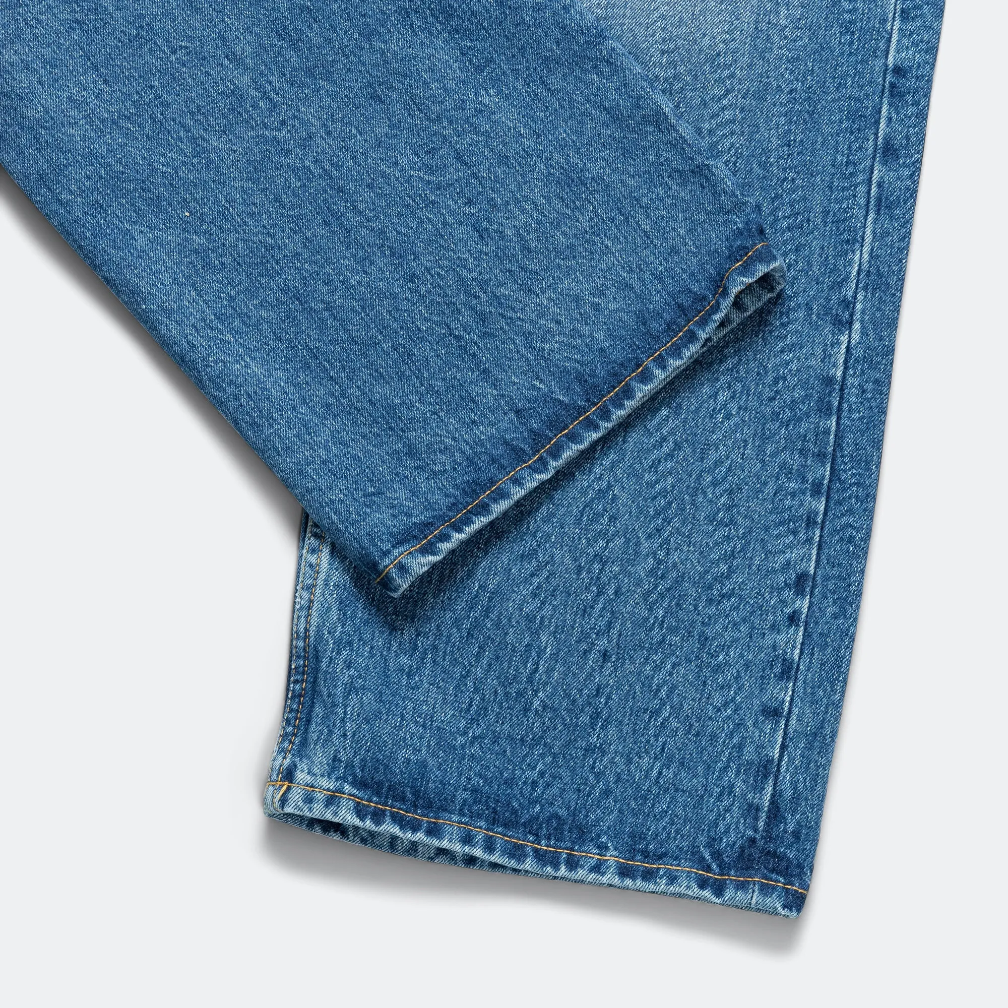 5 Pocket Jean - Indigo Bleach Wash