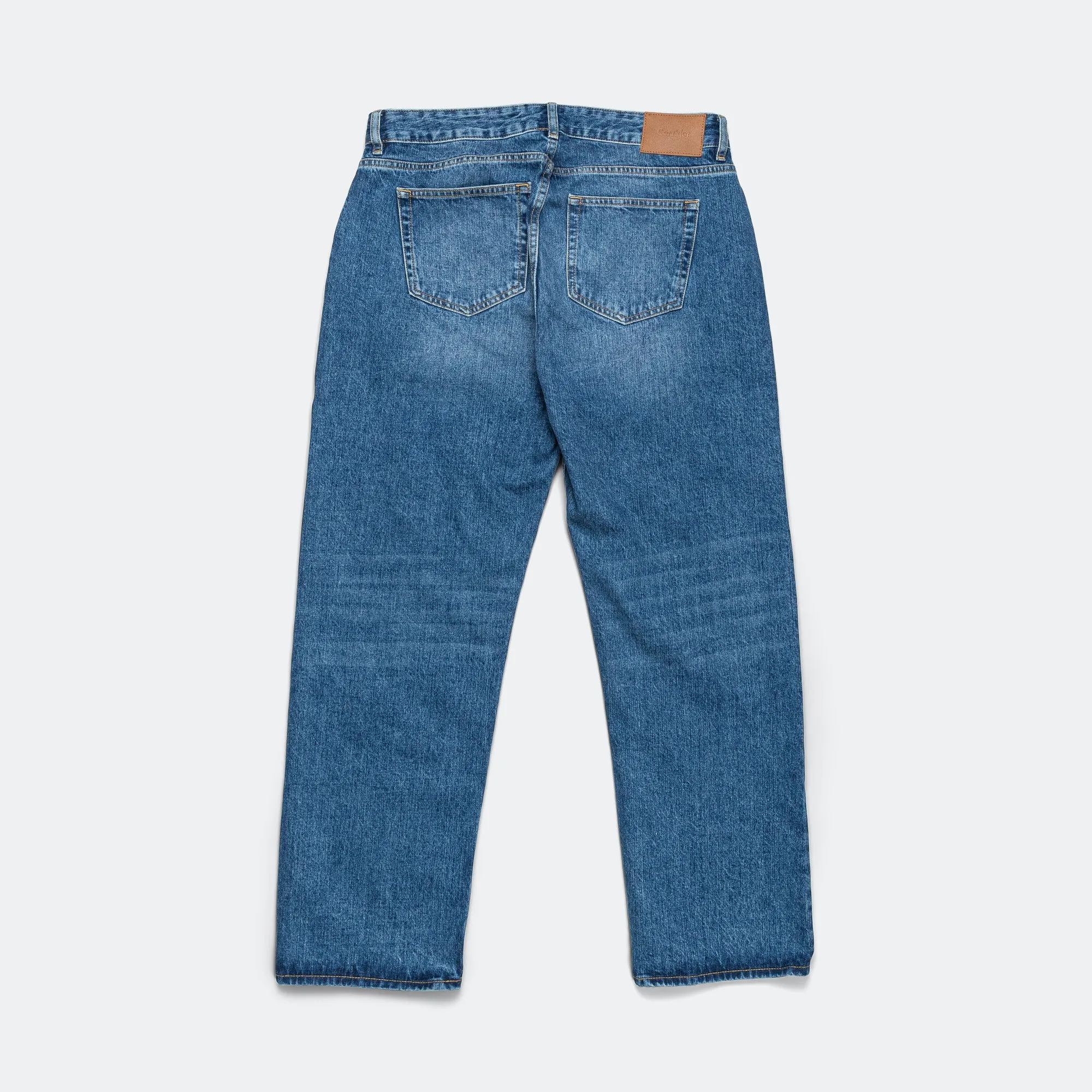 5 Pocket Jean - Indigo Bleach Wash