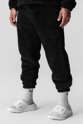 ASRV Sherpa Recovery Sweatpants - Black/Black