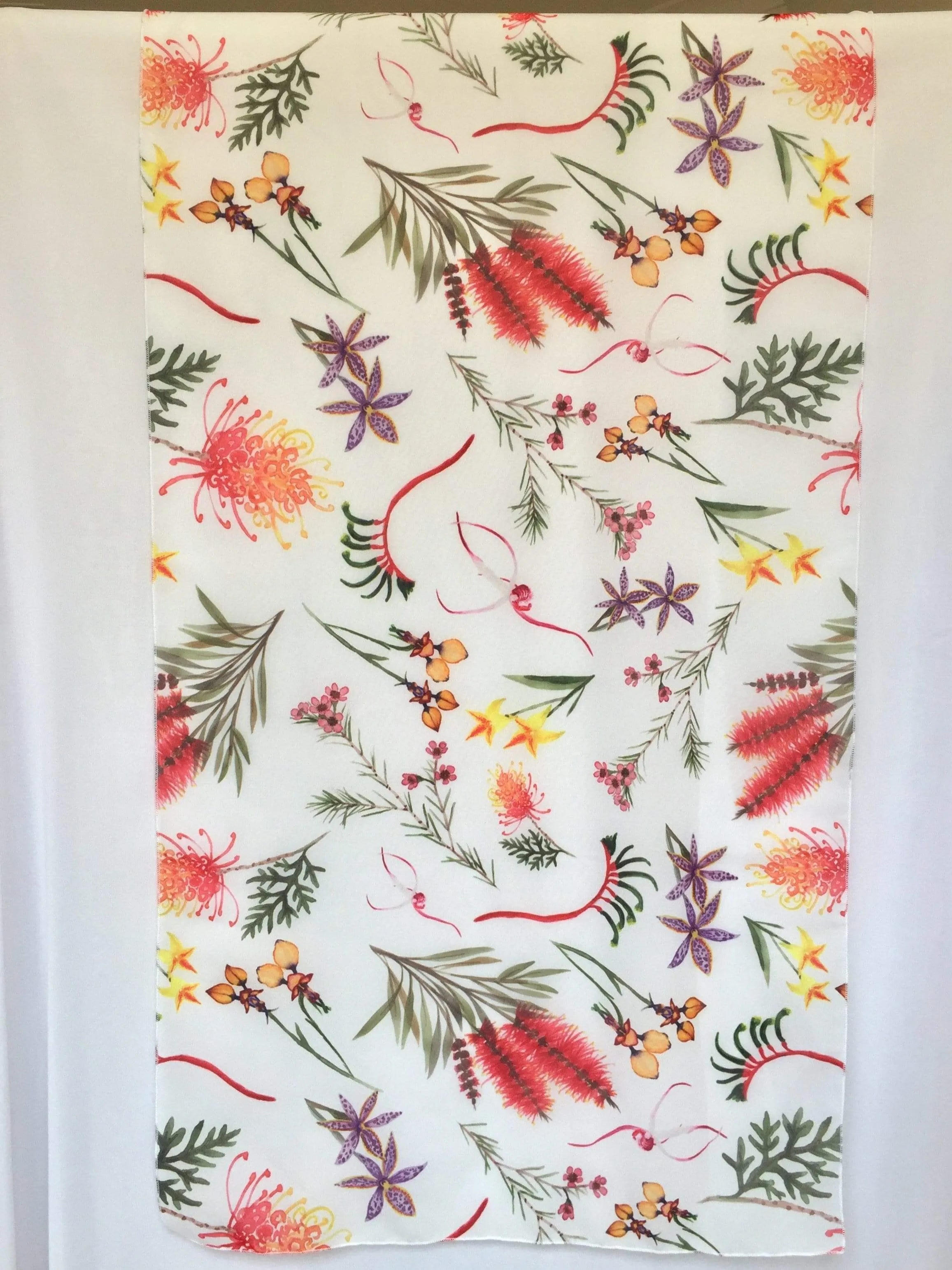 Australian Native Wild Flowers Scarf