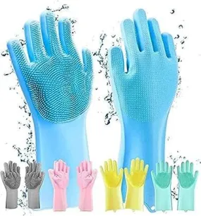 BB BACKBENCHERS Dishwashing Gloves ( multicolor )