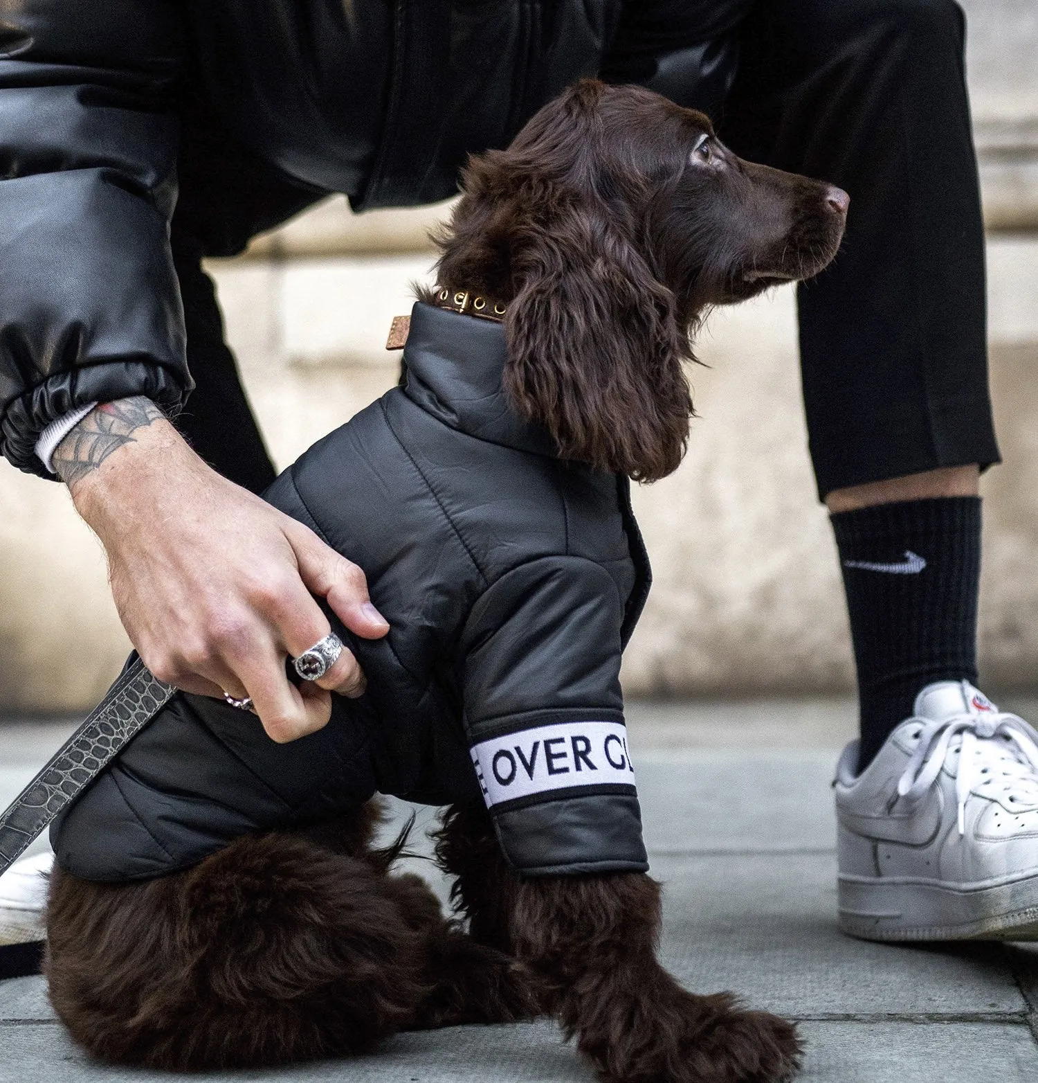 Button Up Puffer Jacket