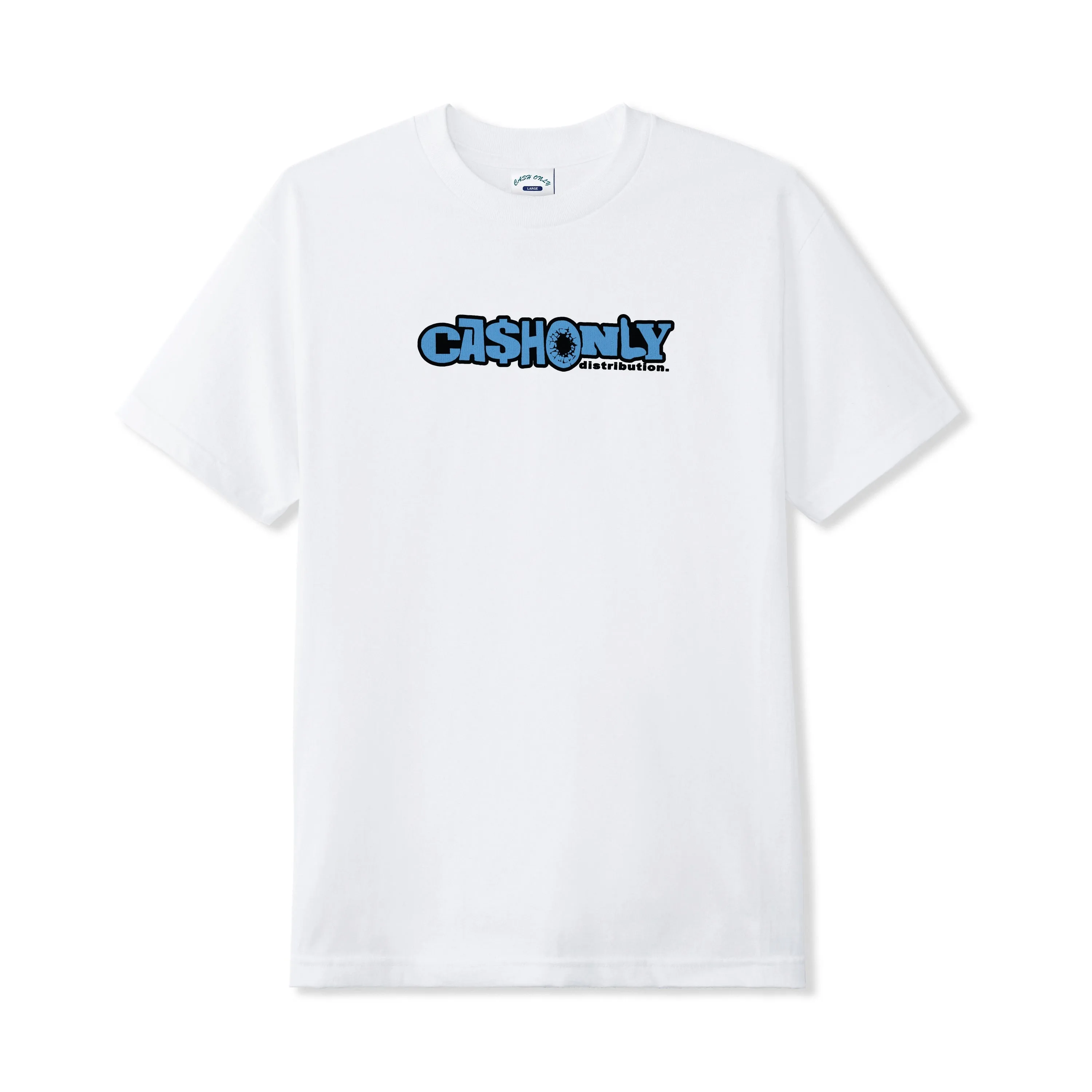 Cash Only Payday Tee - White