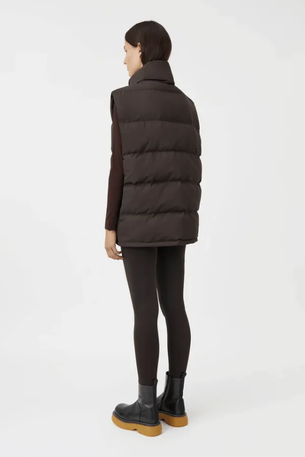 Cedar Puffer Vest Mocha