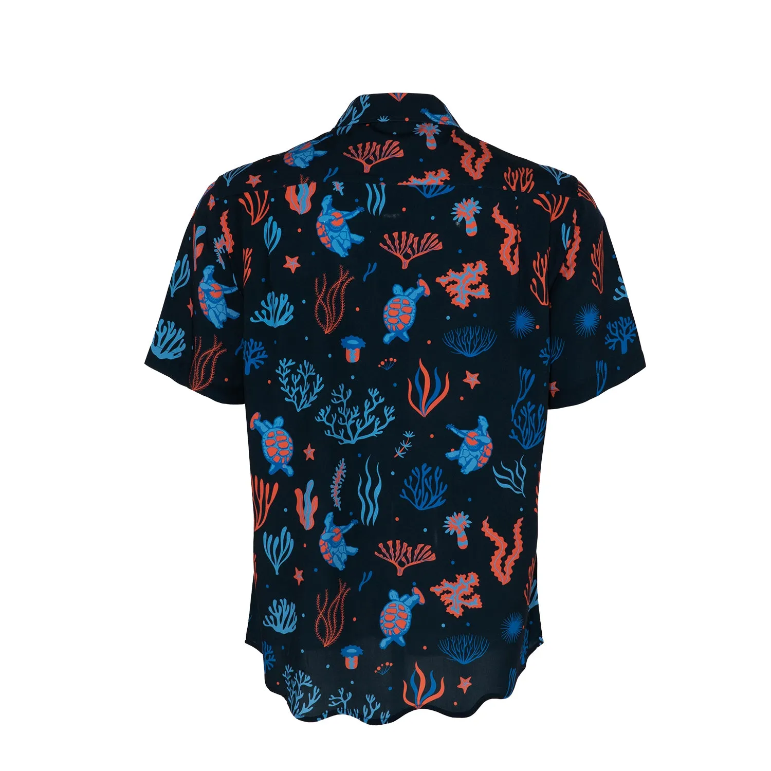 Grateful Dead  | Relaxed Button Down | Turtles & Coral Navy