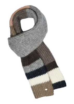 Gustav Defne knit scarf 51804 Halstrklde - Oxford Tan