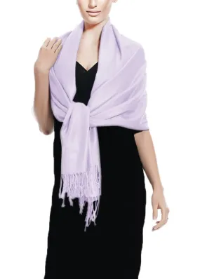 Ice Lavender Pashmina Shawl Wrap Scarf