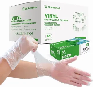 (In-Stock) 4X Vinyl Exam Gloves (Case) 1,000 Count