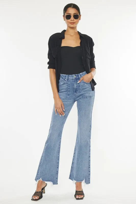 Kancan - Hawthorne High Rise Flare Jean