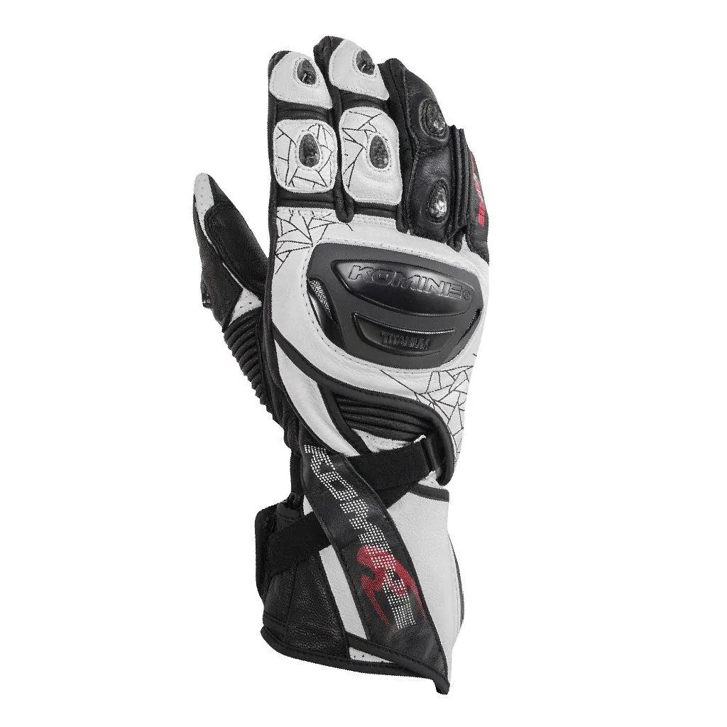 KOMINE GK-235 TITANIUM RACING GLOVES