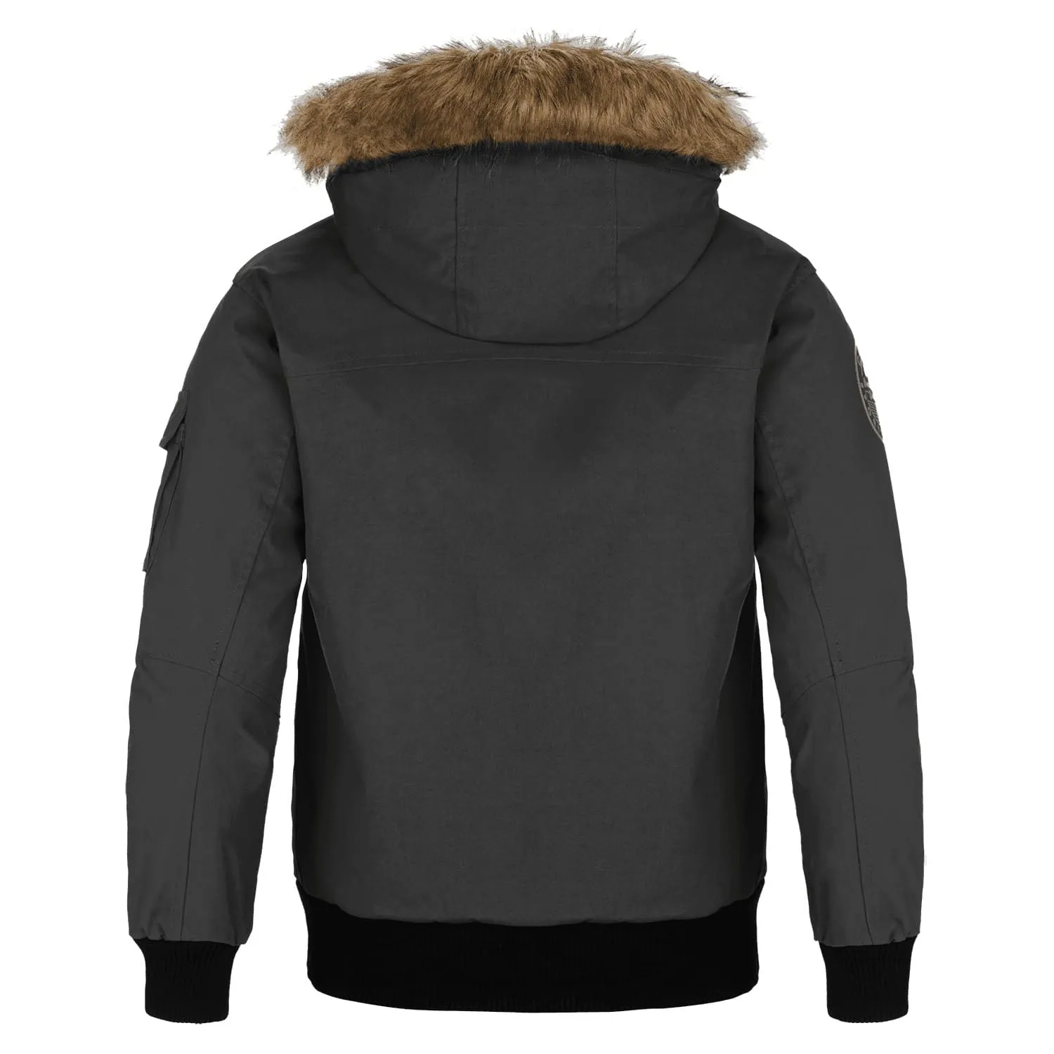 L06076 - Intense - Ladies Cold Weather Bomber Jacket w/ Detachable Hood