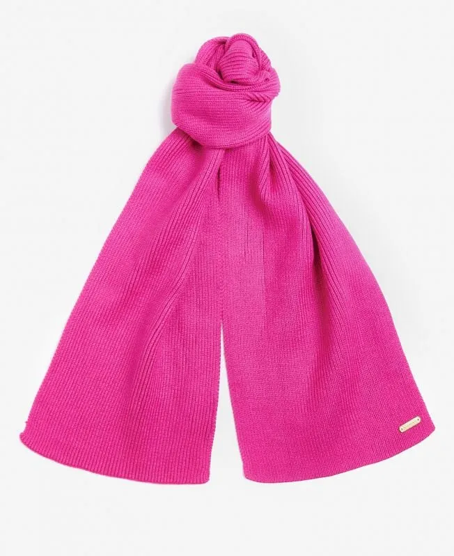 Mallory Beanie & Scarf Gift Set. Fushia