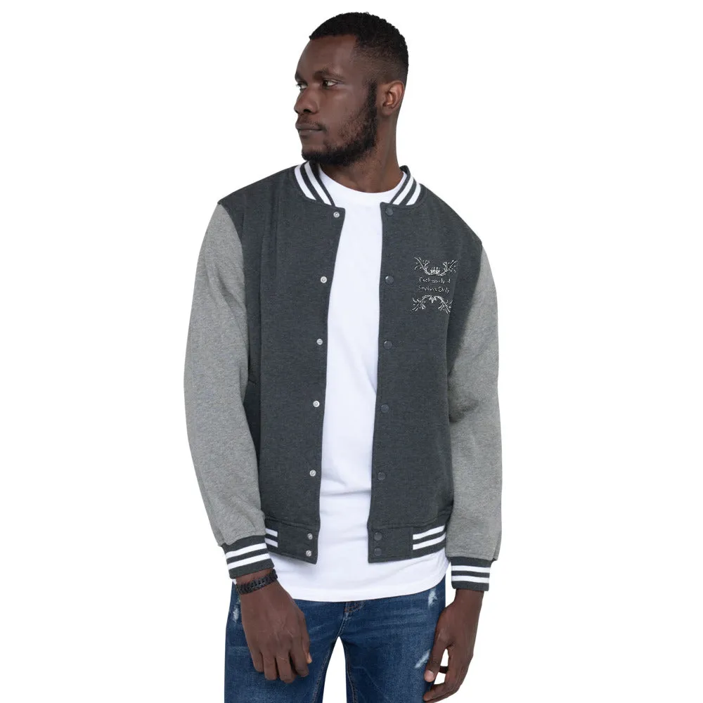 Men's Exclusively 4 Smokers Only Letterman Jacket