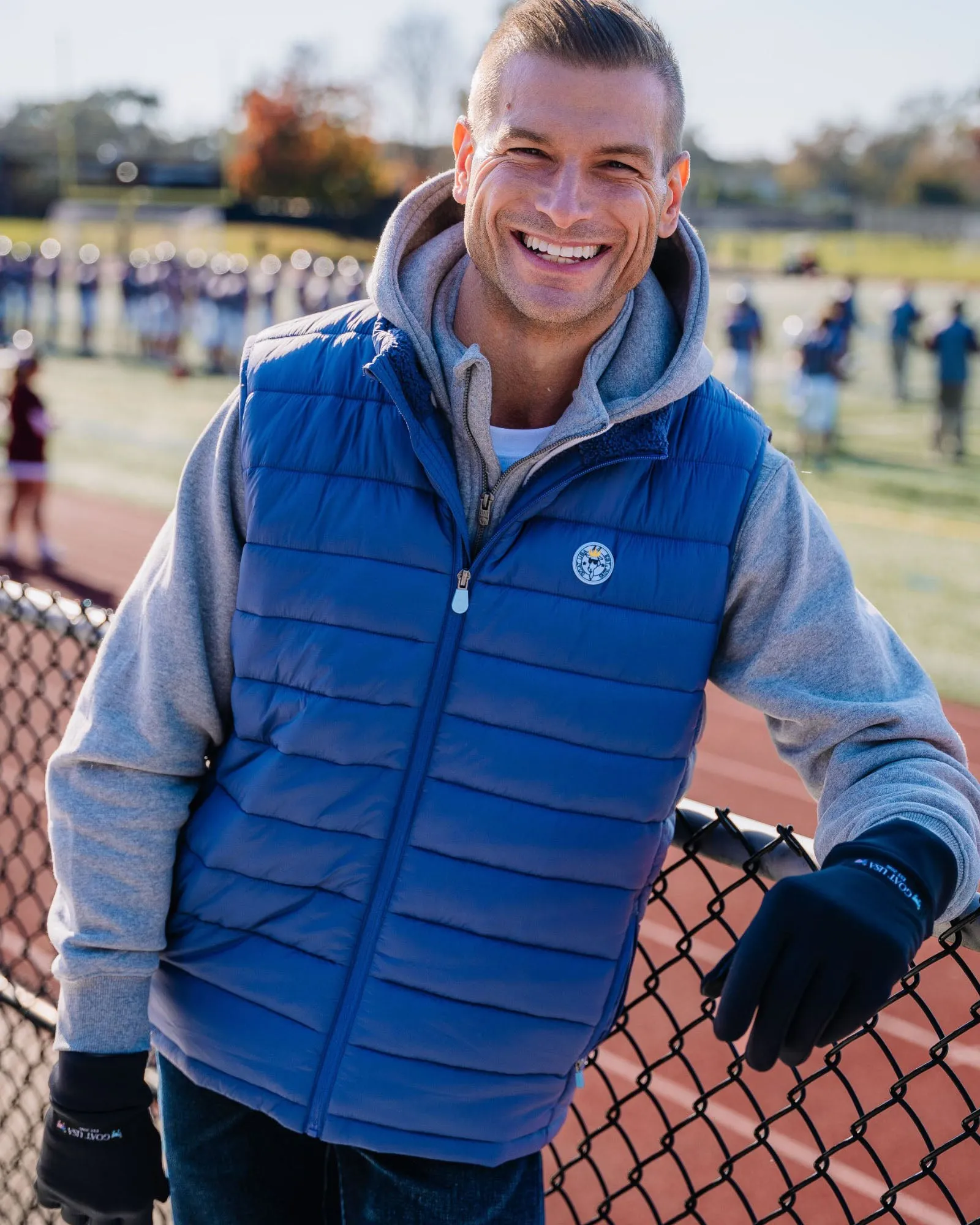 Men's Puffer Fleece Vest