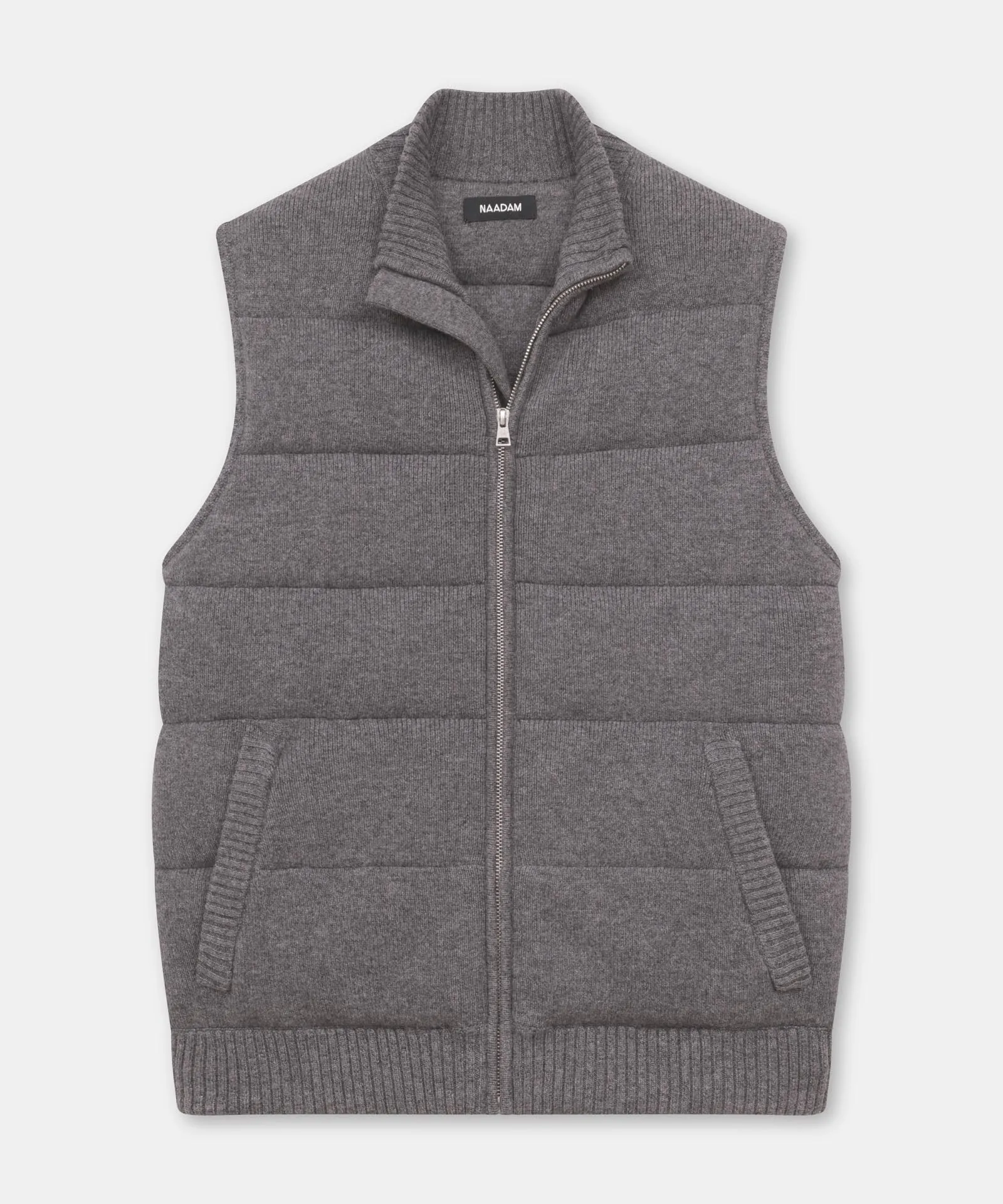 Merino Cashmere Puffer Vest