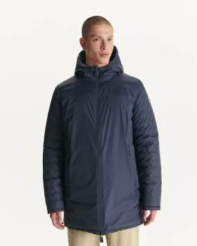 Navy Reversible light puffer jacket Amsterdam