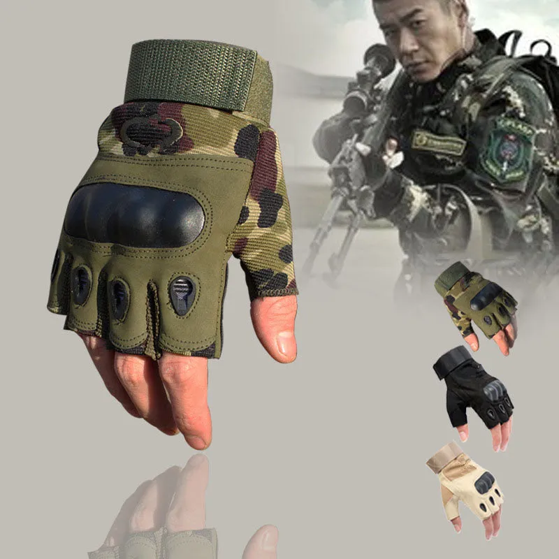 Outdoor  Military Non-slip Silica Gel Men's Gloves