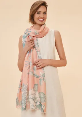 Powder - Print Scarf - Floral Jungle Petal