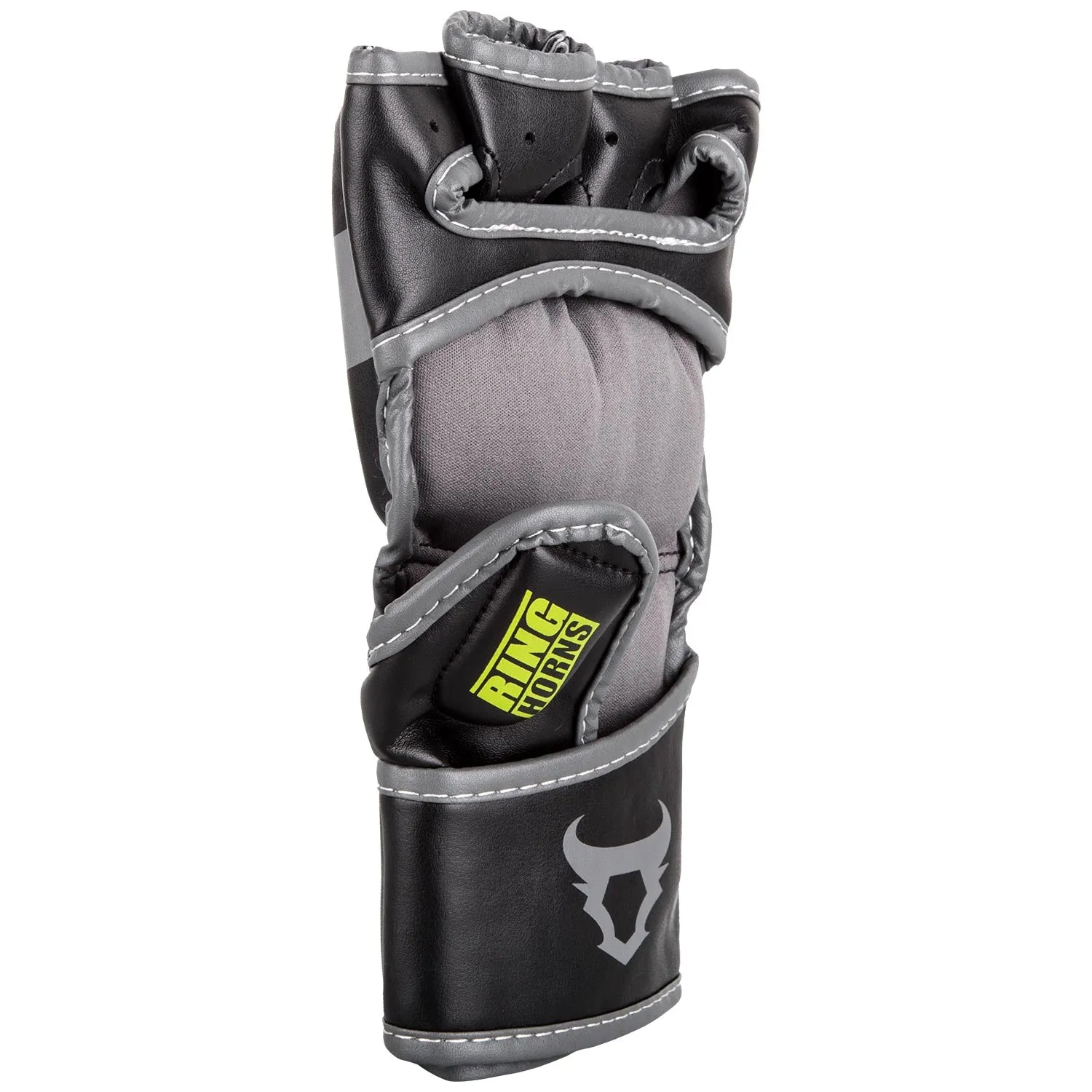 Ringhorns Charger MMA Gloves - Black/Neo Yellow