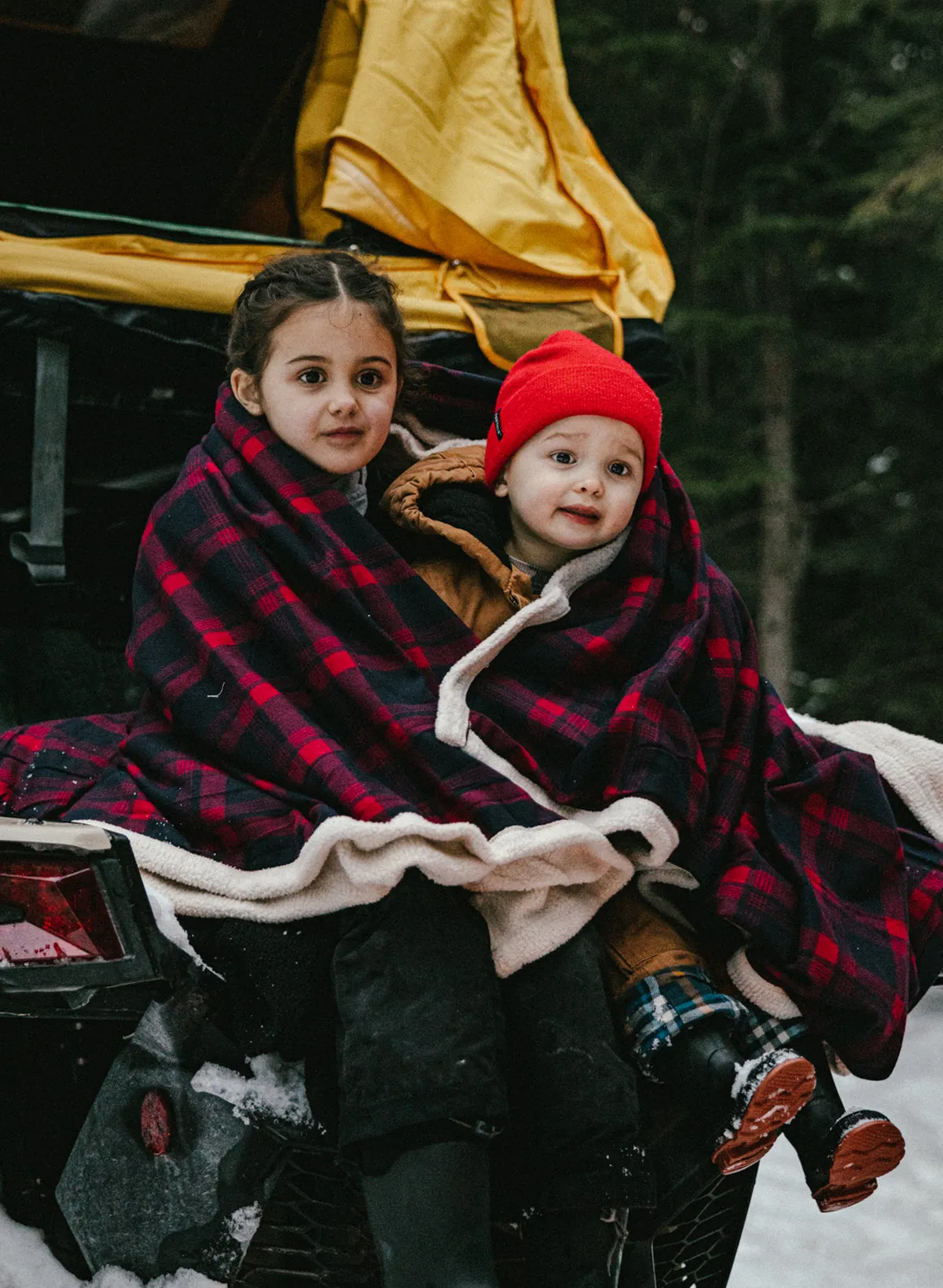 SHERPA BLANKET - RED