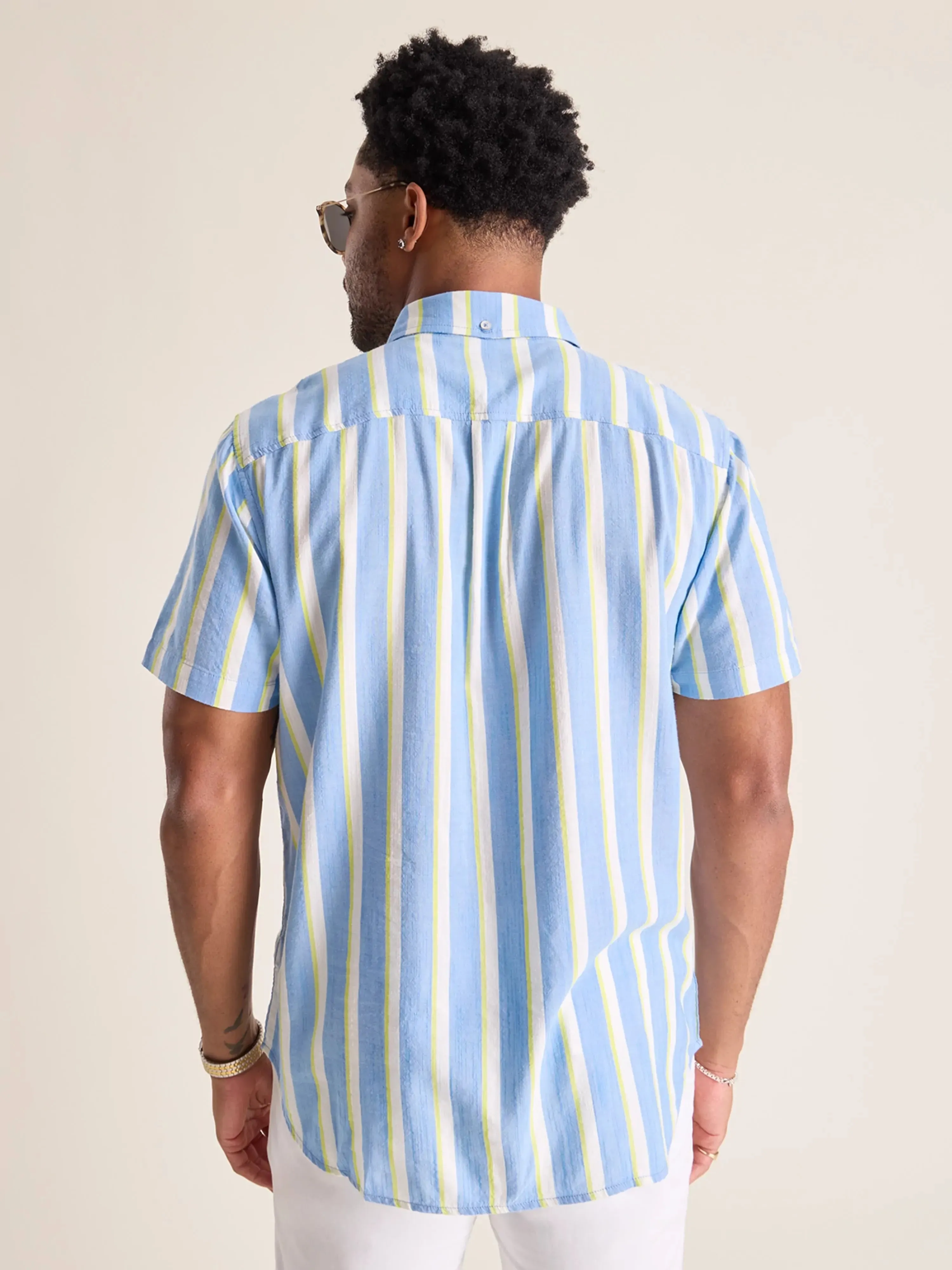 The Stripe It Down (Resort Weave Friday Shirt)