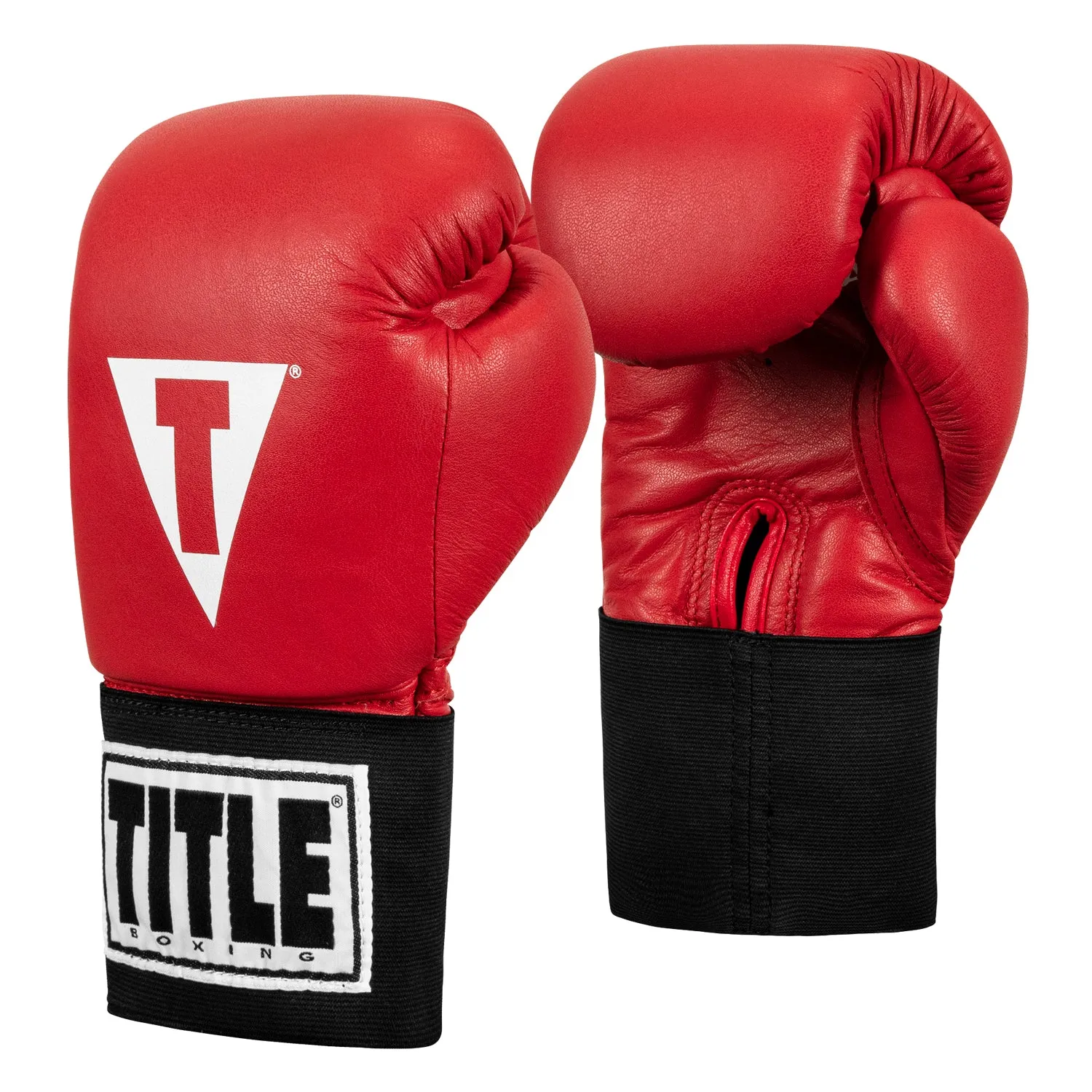 TITLE Boxing USA Boxing Competition Gloves - Elastic