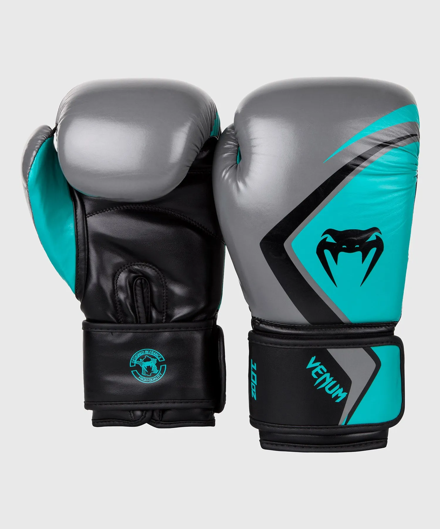 Venum Boxing Gloves Contender 2.0 - Grey/Turquoise-Black