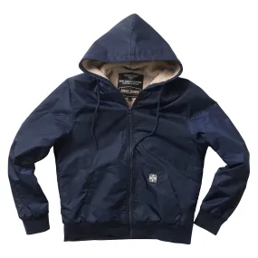 WCC BFU NYLON SHERPA JACKET - NAVY BLUE