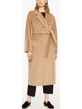 Women’s Double-Breasted Wool and Cashmere-blend Icon Coat, Camel