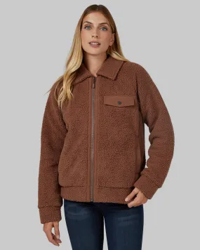 WOMEN'S TEDDY SHERPA JACKET