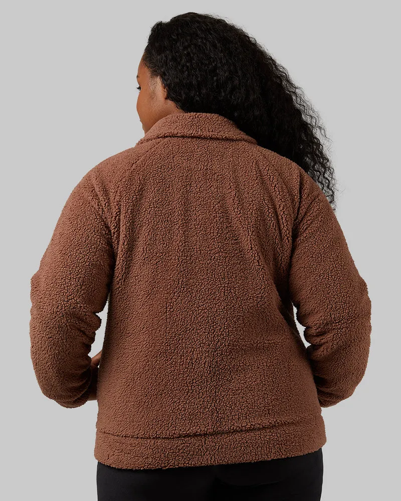 WOMEN'S TEDDY SHERPA JACKET